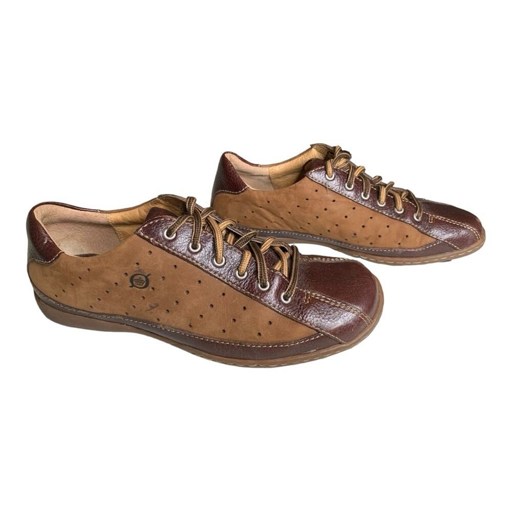 Born Brown and Tan Women's Sneakers - Picture 3 of 11